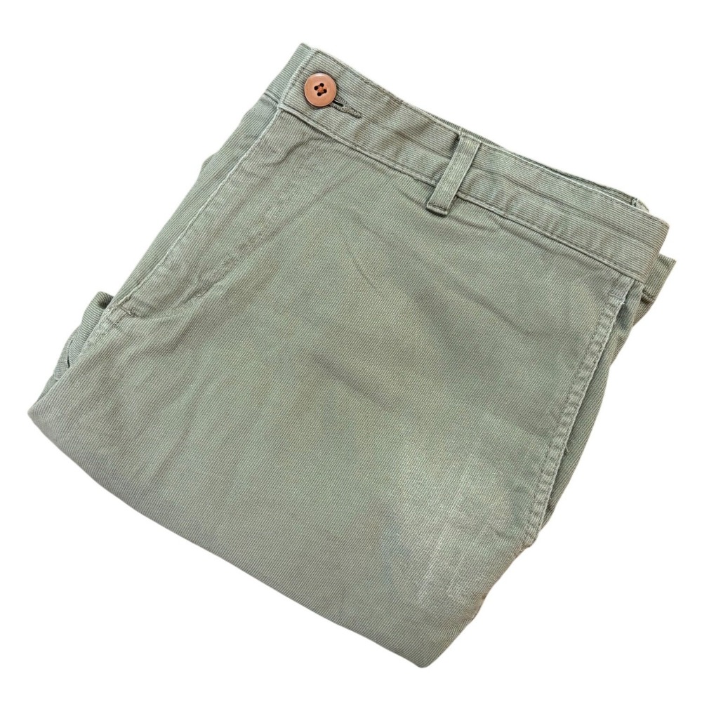 Tommy Bahama Mens Olive Green Cotton Blend Chino Shorts Size 36